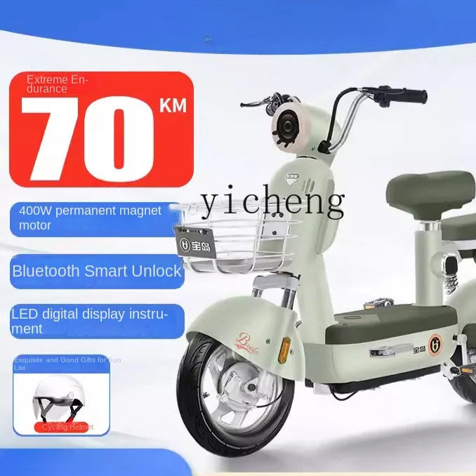 ZC New National Standard Electric Car Adult Scooter Small Electric Bicycle Battery Car